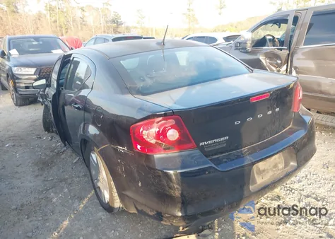 2014 Dodge Avenger Se from USA, damaged, VIN 1C3CDZAB7EN132581